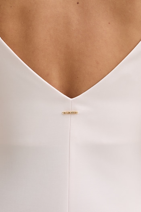 Twinset sukienka kolor różowy midi prosta 261TP2416