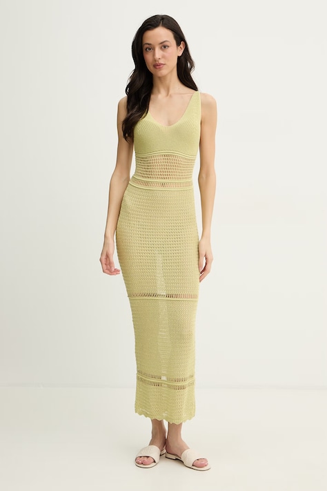 Guess vestito LUNA colore verde E6GK10 Z5632