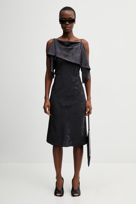 MM6 Maison Margiela асиметрична сукня — фото 5
