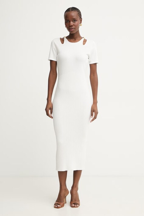 Fracomina sukienka z wiskozą FJ26SD5001K56501