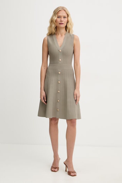 Guess φόρεμα AMBER πράσινο W6GK53 Z0658