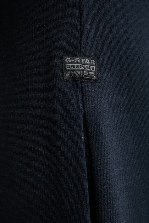 G-Star сукня з віскозою Soft sculpt fit flare — SS26-SUD1AC, темно-синій — фото 5