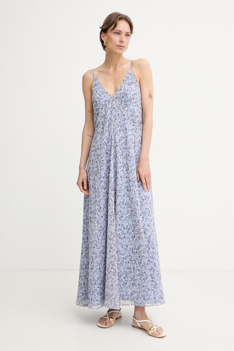 Max&Co. sukienka MCOECRU fioletowa w kwiaty 2616221024200