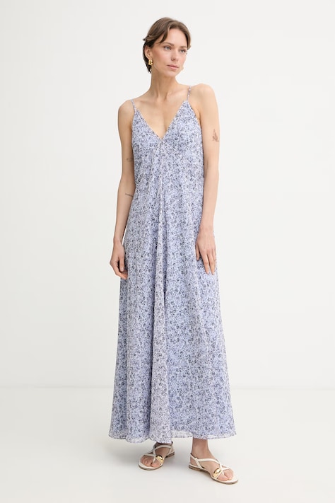 Max&Co. сукня MCOECRU фіолетова квіти 2616221024200