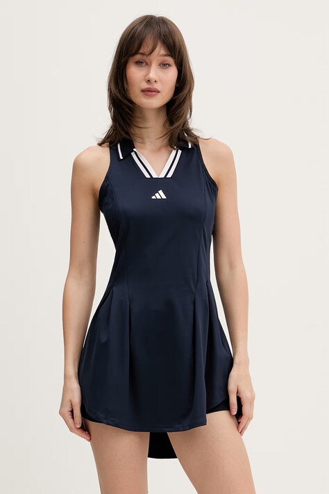 adidas Performance vestito sportivo nero con stampa KA1595