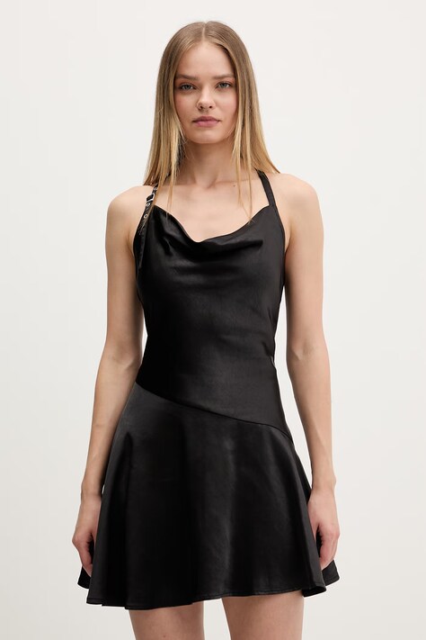 The Ragged Priest sukienka rozkloszowana czarna RPHL251043WV