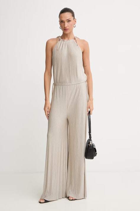 BOSS kombinezon damski Edecki beżowy 50559000