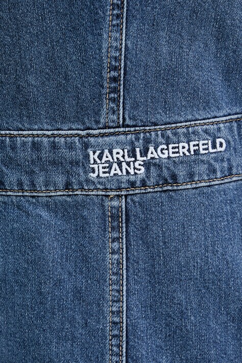 Джинсова сукня Karl Lagerfeld Jeans — SS26-SUD1KP, блакитний — фото 5