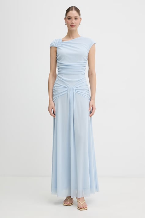 Rotate sukienka niebieska gładka 1161162000