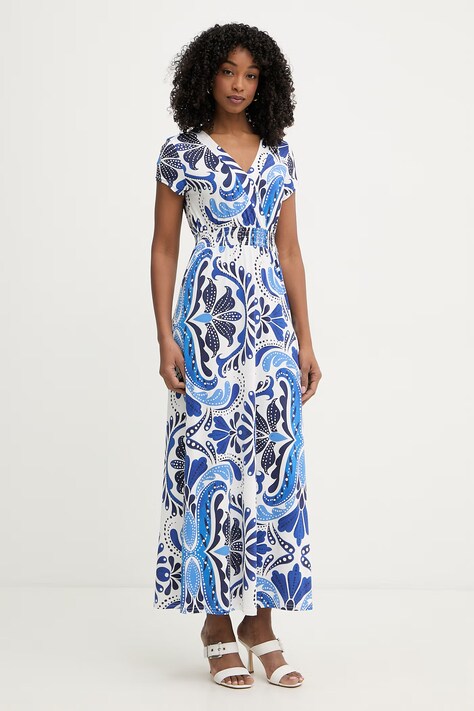 Morgan sukienka letnia niebieska RALIX