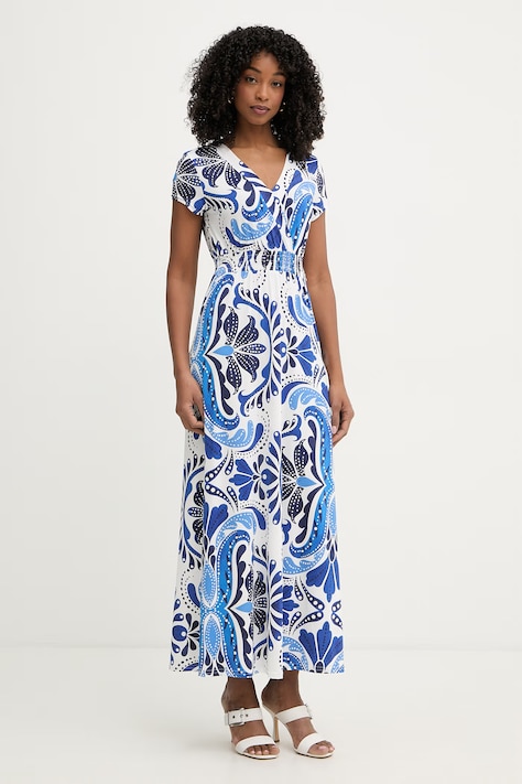 Morgan sukienka letnia niebieska RALIX