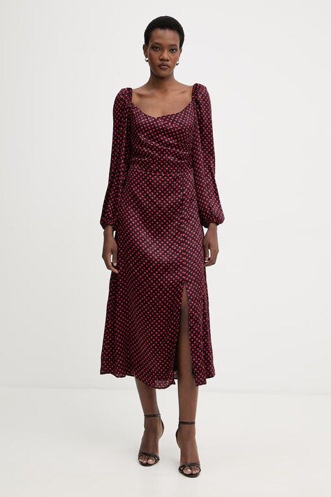 Morgan sukienka hiszpanka czarna RLOVY.F