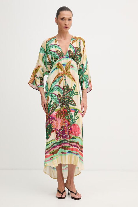 Lola Casademunt sukienka z wiskozy multicolor LS2616024