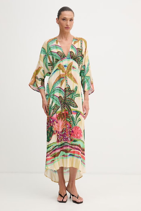 Lola Casademunt sukienka z wiskozy multicolor LS2616024