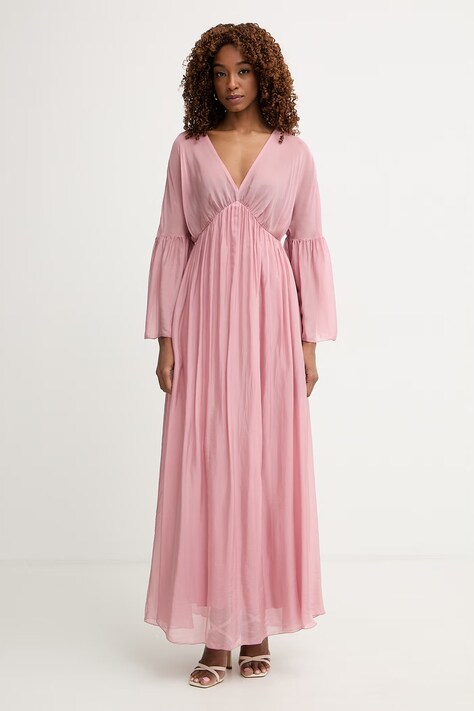 Haveone z jedwabiem różowa gładka ACH-Q016