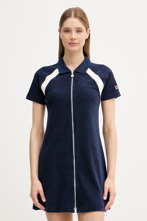 Fila Φόρεμα βαμβάκι BELFIORE σκούρο μπλε απλό FAW1286