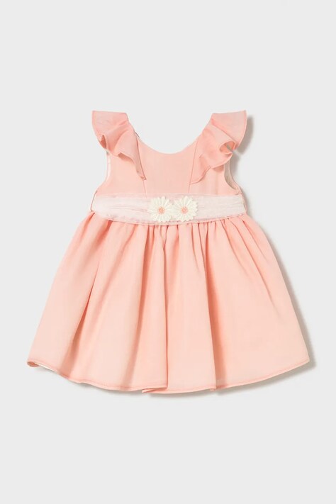 Mayoral sukienka dziecięca kolor różowy mini rozkloszowana 1903