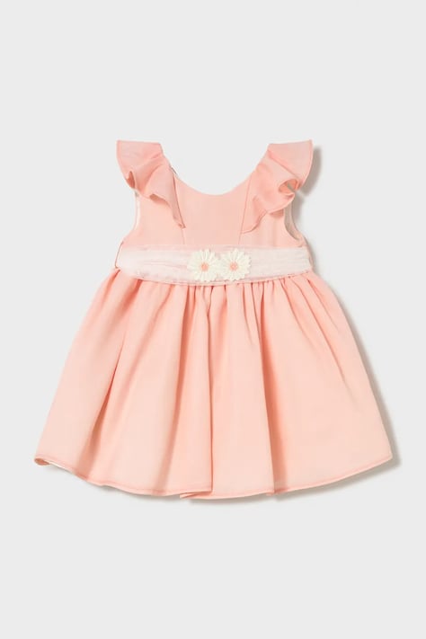 Mayoral sukienka dziecięca kolor różowy mini rozkloszowana 1903