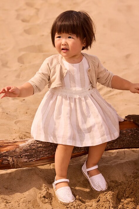 Mayoral vestito bambina colore beige  1904