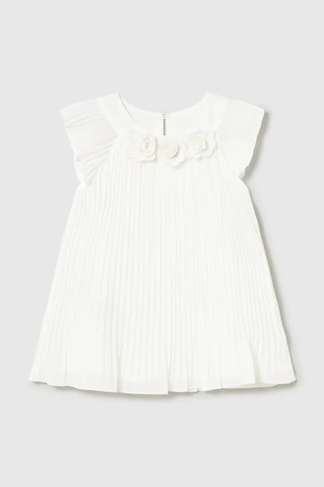 Mayoral sukienka dziecięca kolor biały mini rozkloszowana 1913