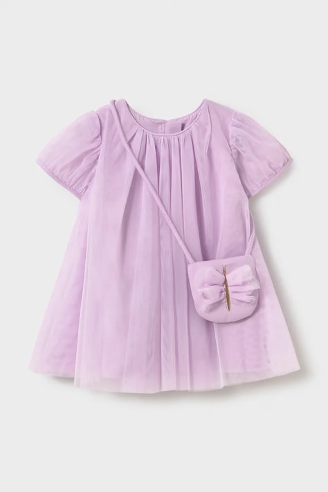 Παιδικό φόρεμα Mayoral χρώμα: μοβ, 1917