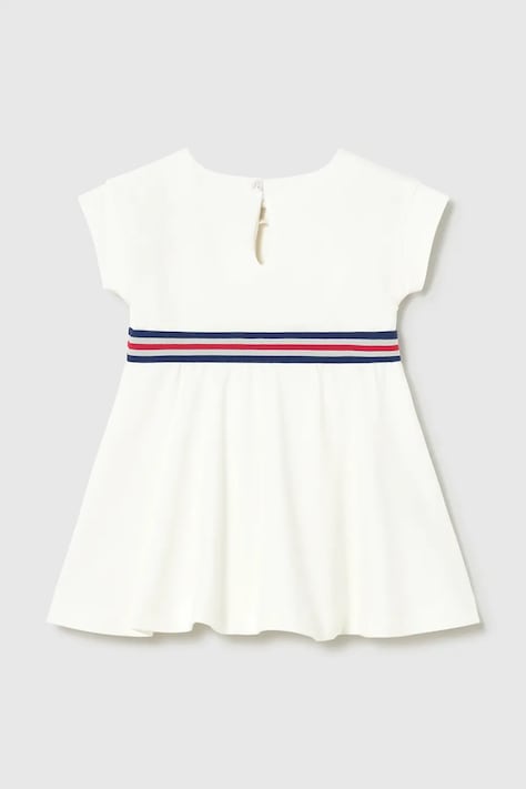 Детское платье Mayoral цвет белый mini расклешённое 1918