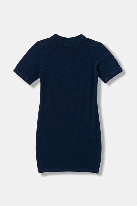 Guess sukienka dziecięca kolor granatowy midi dopasowana J6RK31 J1314