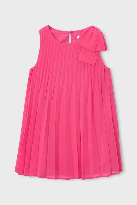 Детское платье Mayoral цвет розовый mini расклешённое 3920