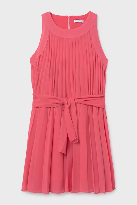 Mayoral sukienka dziecięca kolor różowy mini prosta 6908