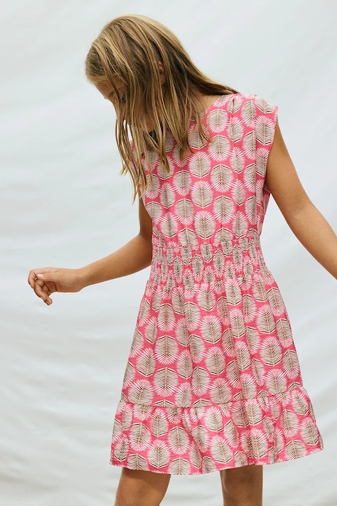 Mayoral sukienka dziecięca kolor różowy mini rozkloszowana 6910