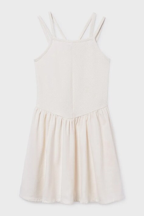 Mayoral sukienka dziecięca kolor biały mini rozkloszowana 6916