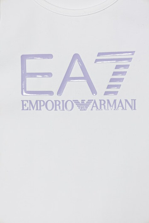 EA7 Emporio Armani сукня бавовняна з еластаном — фото 3
