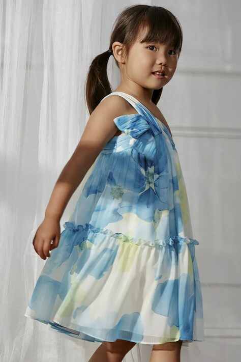 Abel&Lula sukienka niebieska 5046