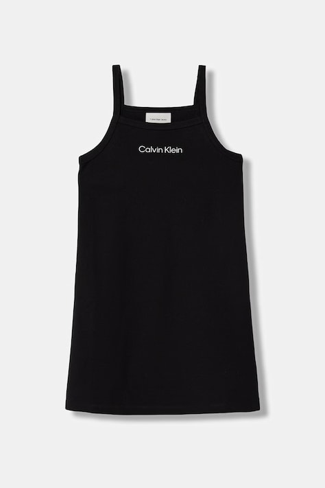 Calvin Klein Jeans καλοκαιρινό μαύρο απλό LVCKSJH08G