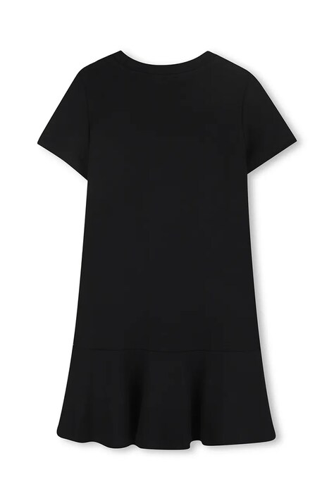 Marc Jacobs sukienka bawełniana dziecięca kolor czarny mini prosta W60711