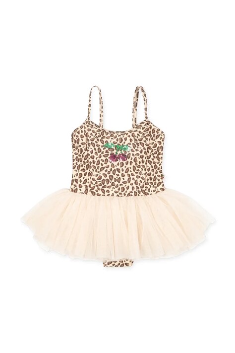 Konges Sløjd φόρεμα MARINA DRESS GRS μπεζ KS105470