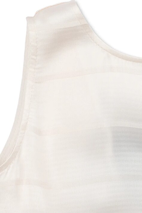 Konges Sløjd розкльошена сукня з віскозою LIVIA DRESS — SS26-SUG0GF, білий — фото 4