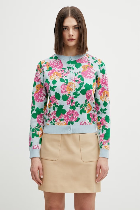 Kenzo cardigan din amestec de lână FG52CA7423DY