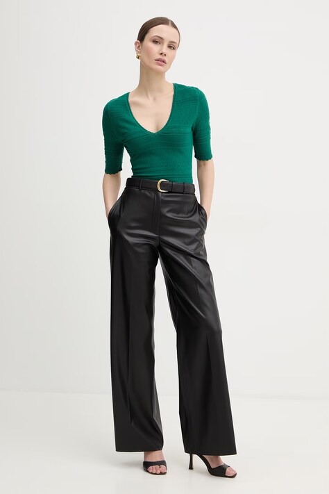 Morgan sweter damski kolor zielony MORTO