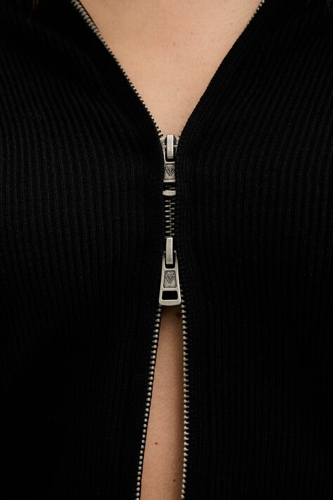 Guess Jeans kardigan damski kolor czarny W6RR18 Z3P32