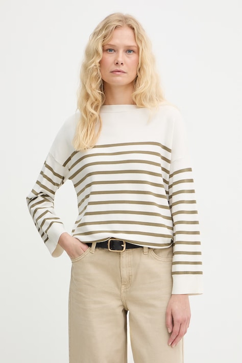 iBlues sweter damski z wiskozy DOLCE beżowy 2617361071200