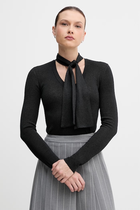 Sisley пуловер дамски лиоселов черен 14Z4L401I