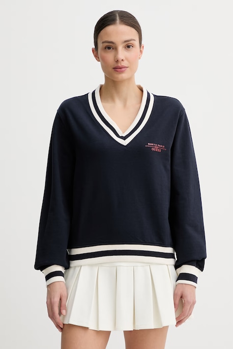 Guess mikina ženská X NORTH SAILS námořnická modř W6GQ11