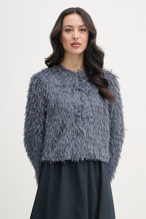 OUI kardigan damski granatowy 96607