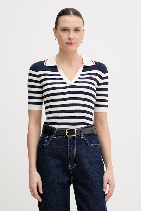 Joop! polo damski kolor granatowy 30101911