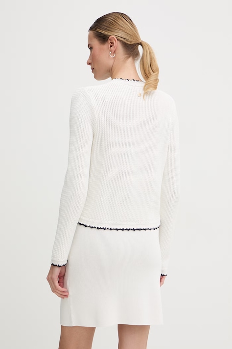 Joop! kardigan damski z wiskozą beżowy 30102148