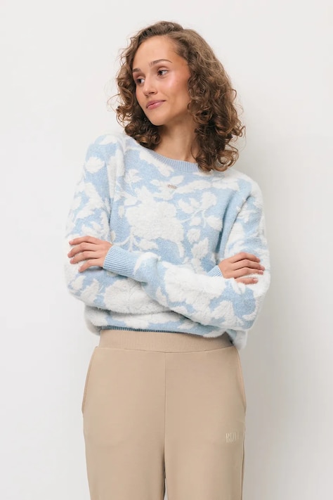 Bizuu sweter CANELLO damski kolor niebieski CANELLO BŁĘKITNY