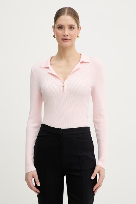 Morgan maglione da donna con viscosa rosa MBONZAI