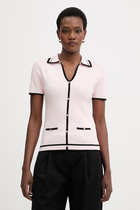 Morgan bluzka damska z wiskozy różowa MTOIRI