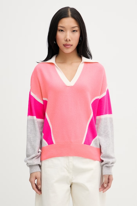 From Future sweter damski kaszmirowy różowy WPP03574